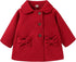 Little Princess Outerwear Bows Jacket Jackets & Coats Little Palace Store Burgundyt 0-6 Months